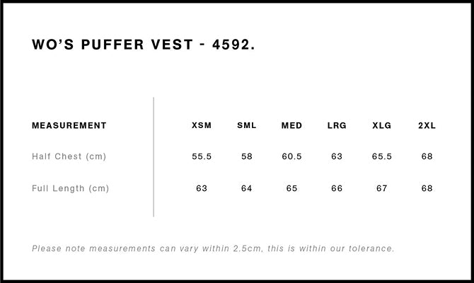 Women's Premium KH Down Puffer Vest