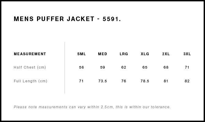 Men's Premium KH Down Puffer Jacket
